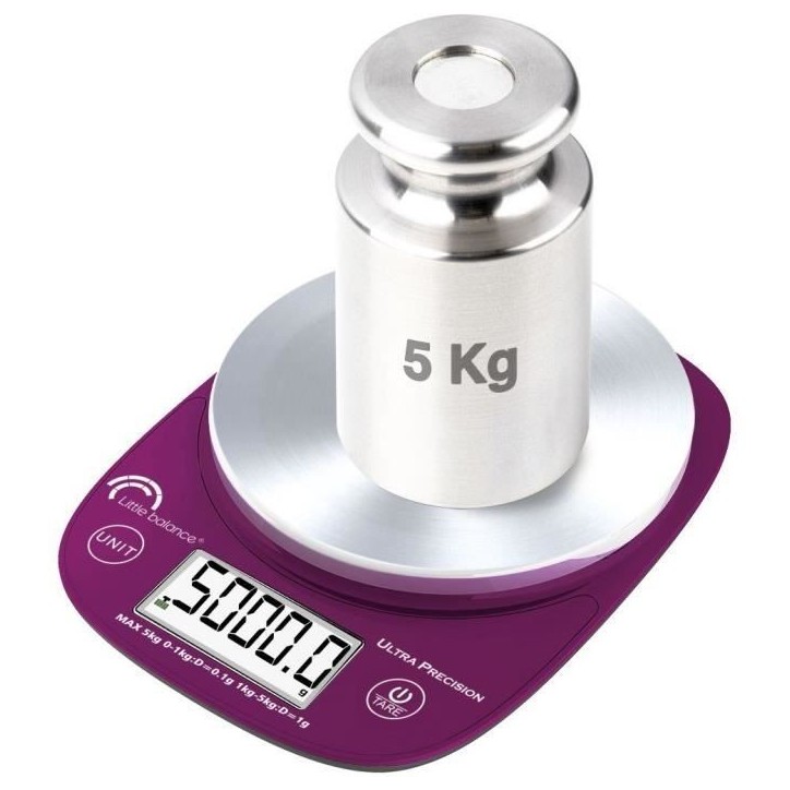 Balance culinaire - LB 5000 Pro Inox 5.1 - Ultraprécision - USB - Réparable LITTLE BALANCE Balance culinaire - LB 5000 Pro Inox 5.1 - Ultraprécision - USB - Réparable LITTLE BALANCE