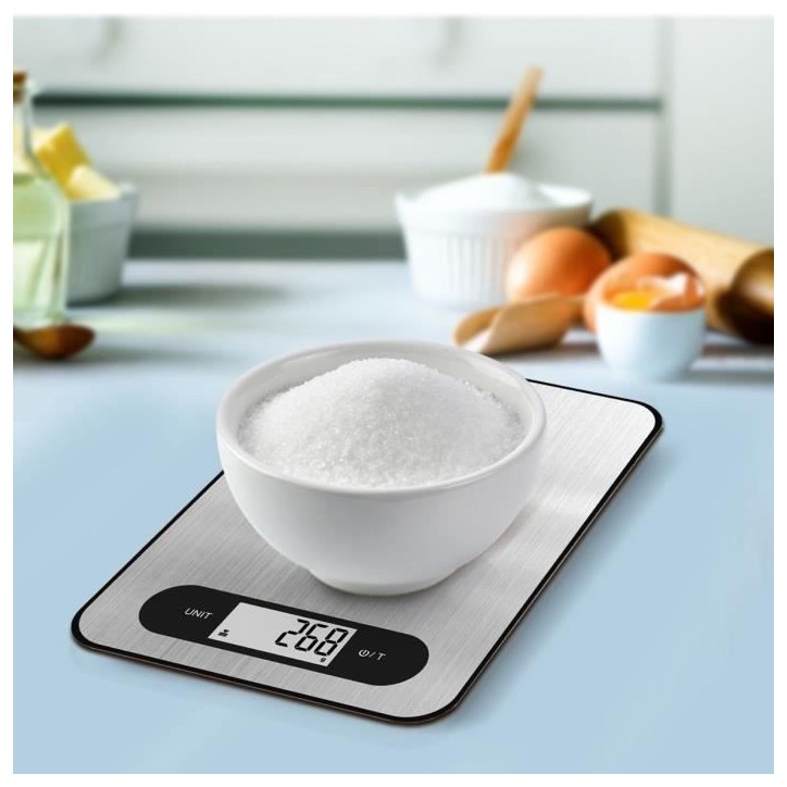 Balance culinaire - Slim - Inox - USB - Réparable - LITTLE BALANCE