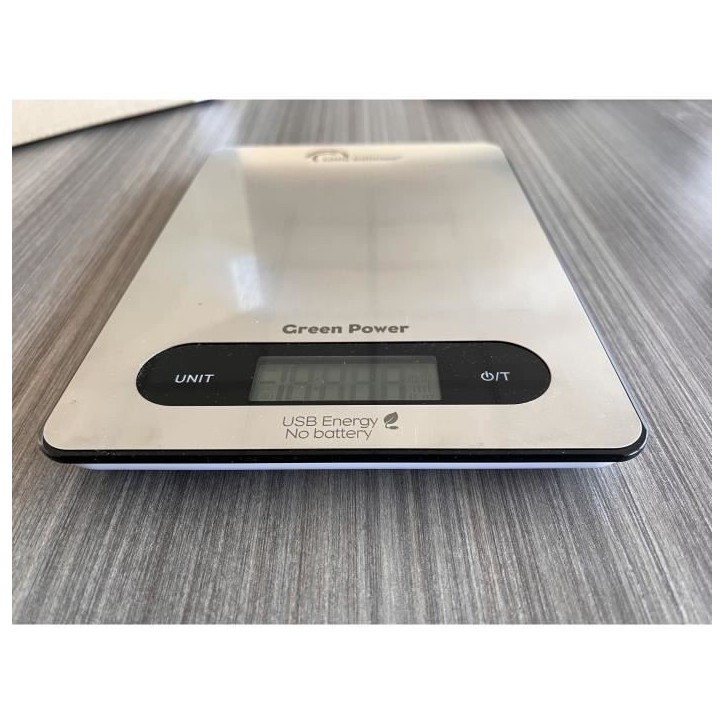 Balance culinaire - Slim - Inox - USB - Réparable - LITTLE BALANCE