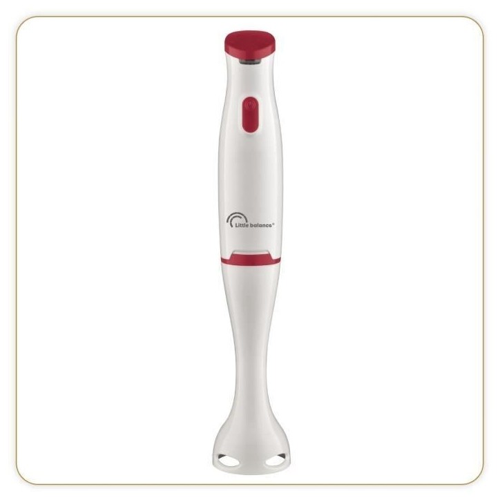 Mixeur plongeant LITTLE BALANCE Easy Soupe - soupes, smoothies, sauces, compotes - Anti-éclaboussures Mixeur plongeant LITTLE BALANCE Easy Soupe - soupes, smoothies, sauces, compotes - Anti-éclaboussures