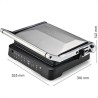 Grill LITTLE BALANCE - Surface Cuisson 29x23cm - Ouverture 180°C - Ju