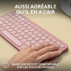 Clavier - Sans fil - Logitech - Pebble Keys 2 K380s - Bouton Easy-swit