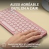 Clavier - Sans fil - Logitech - Pebble Keys 2 K380s - Bouton Easy-swit