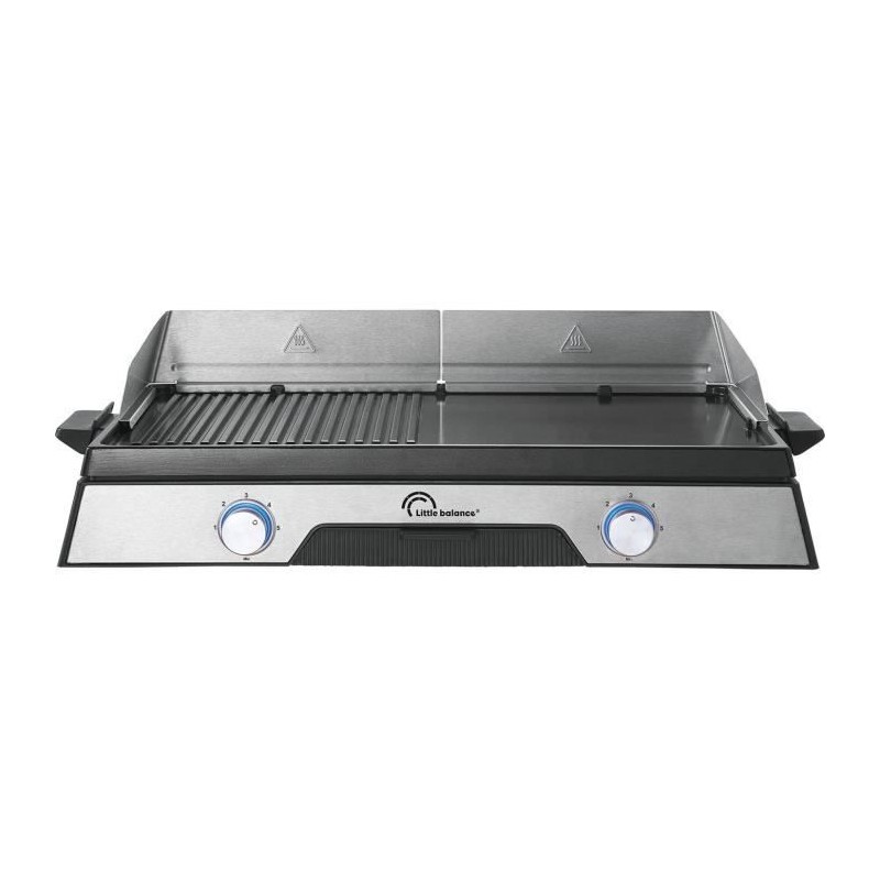 Plancha électrique LITTLE BALANCE - 8735 - Surface cuisson 50x30cm -