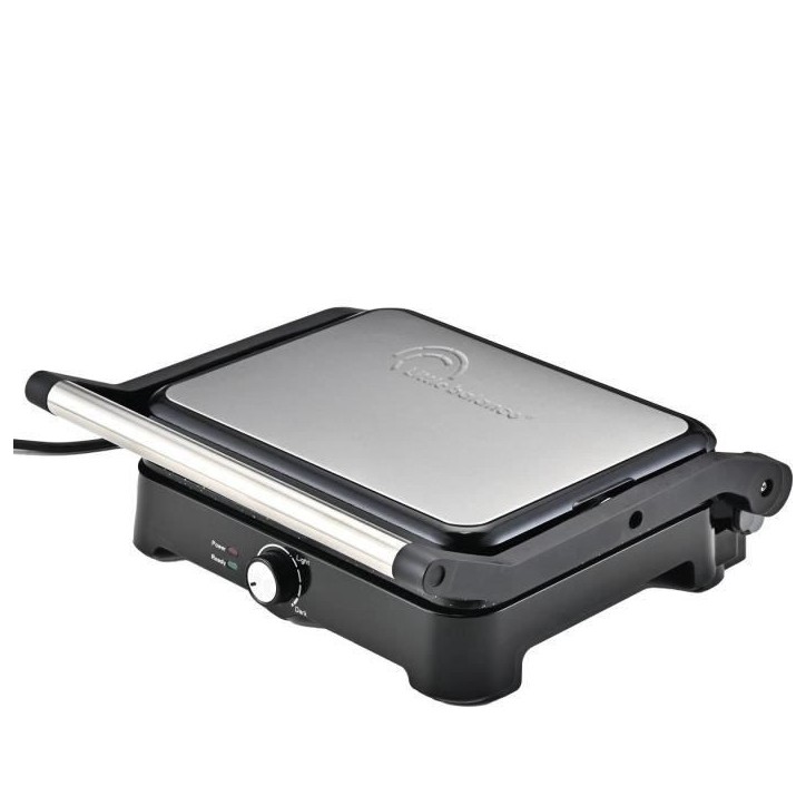 Grill LITTLE BALANCE - Speed Grill - Surface Cuisson 29x23cm - Ouverture 180°C - Jusqu'a 230°C - 2000W Grill LITTLE BALANCE - Speed Grill - Surface Cuisson 29x23cm - Ouverture 180°C - Jusqu'a 230°C - 2000W
