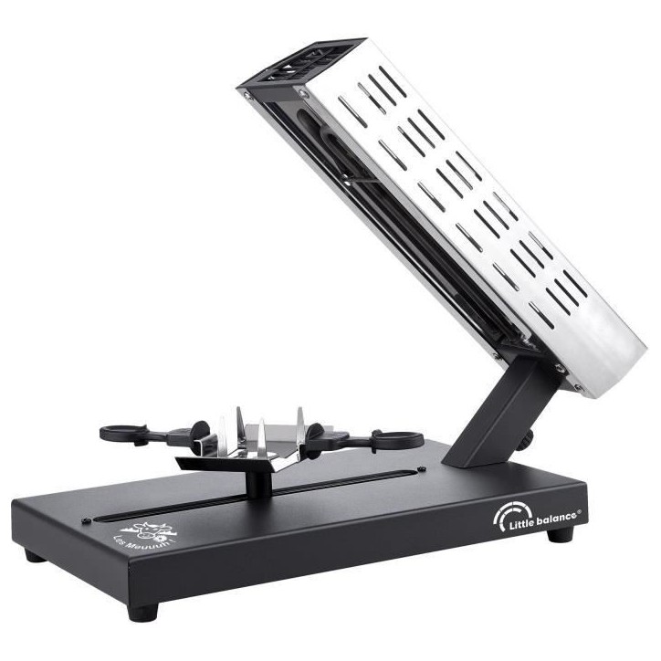 Appareil a raclette LITTLE BALANCE - Savoyarde Quart de Meule - Jusqu'a 4 personnes - Design Meuuuh - 600W Appareil a raclette LITTLE BALANCE - Savoyarde Quart de Meule - Jusqu'a 4 personnes - Design Meuuuh - 600W