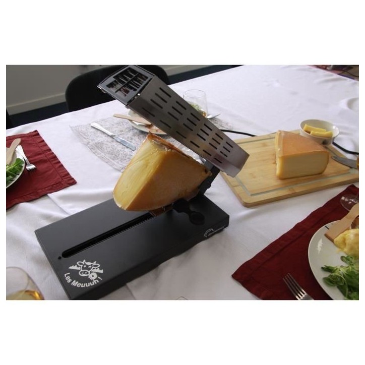 Appareil a raclette LITTLE BALANCE - Savoyarde Quart de Meule - Jusqu'a 4 personnes - Design Meuuuh - 600W Appareil a raclette LITTLE BALANCE - Savoyarde Quart de Meule - Jusqu'a 4 personnes - Design Meuuuh - 600W