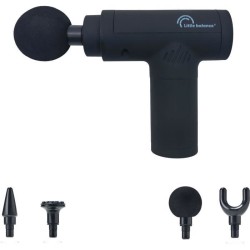 Pistolet massant - LITTLE BALANCE - Sport Relax - 6 vitesses - 4 tetes