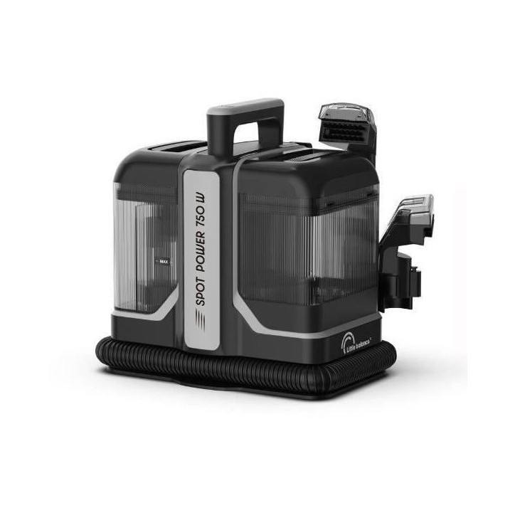 Détacheur - LITTLE BALANCE - Spot Power 750 - 15000 Pa - 1,6 L - Echantillon nettoyant - Noir Détacheur - LITTLE BALANCE - Spot Power 750 - 15000 Pa - 1,6 L - Echantillon nettoyant - Noir