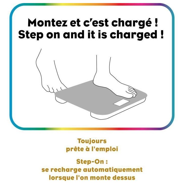 Pese-personne - LITTLE BALANCE - Kinetic Auto - Bleu Pese-personne - LITTLE BALANCE - Kinetic Auto - Bleu