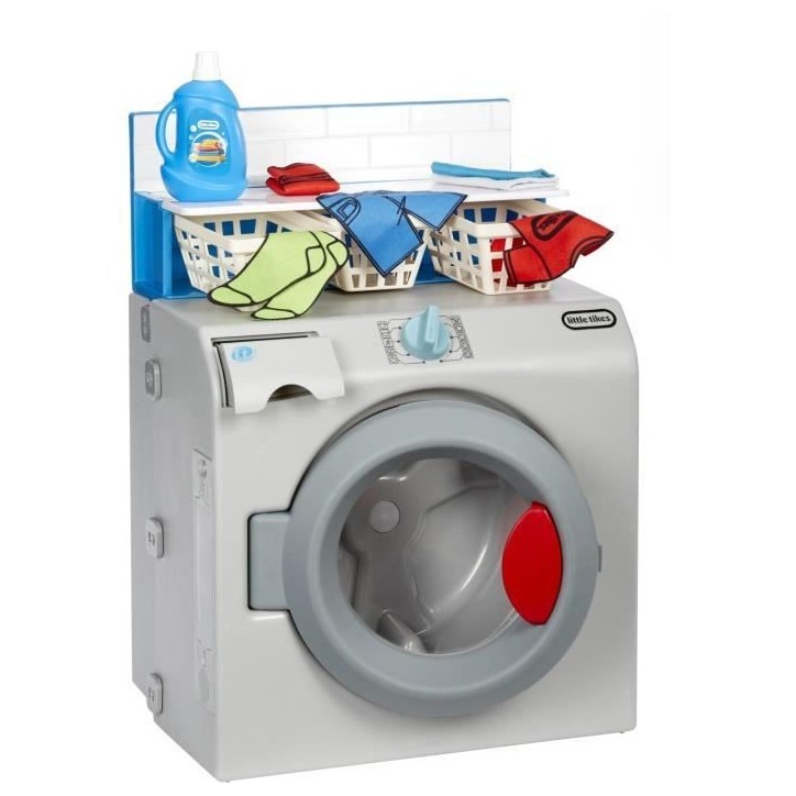 Little Tikes - Mon 1ere machine a laver - Jeu d'imitation - Avec accessoires - Des 3ans