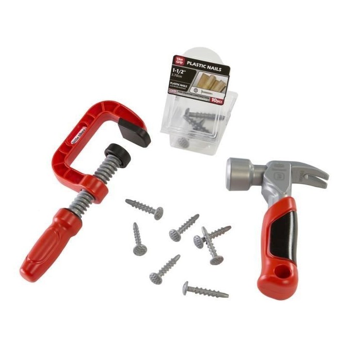 Creative Construction Hammer and Nail Set