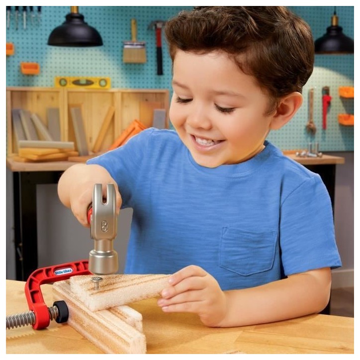 Creative Construction Hammer and Nail Set