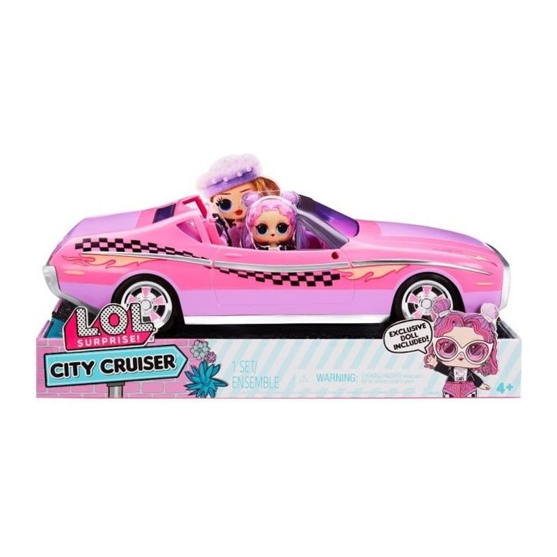 Véhicule City Cruiser L.O.L. Surprise - Inclus 1 poupée exclusive Véhicule City Cruiser L.O.L. Surprise - Inclus 1 poupée exclusive