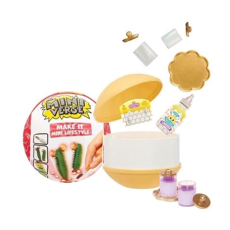 MGA Miniverse - Jeu créatif - Kit Lifestyle - Loisirs créatifs et d MGA Miniverse - Jeu créatif - Kit Lifestyle - Loisirs créatifs et d