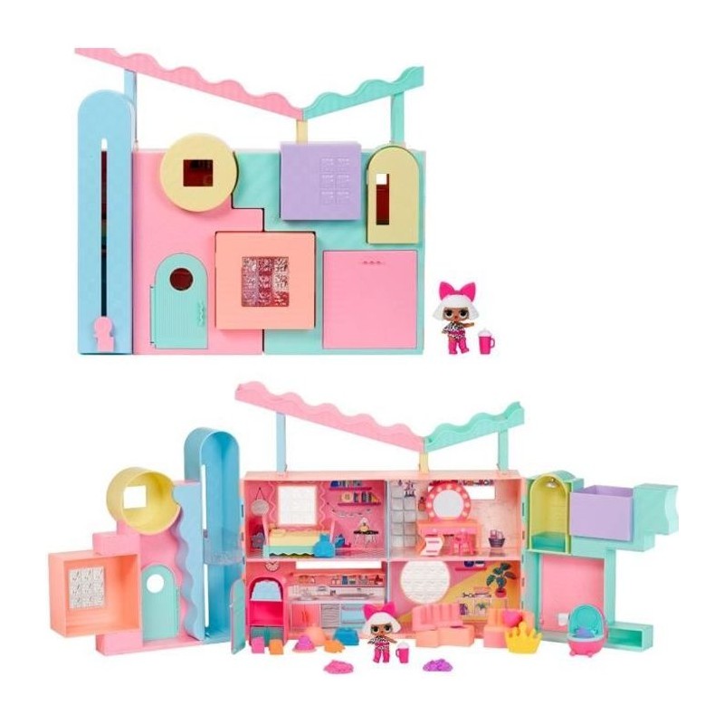 L.O.L. Surprise - Maison de poupée Squish Sand - Sable magique réuti