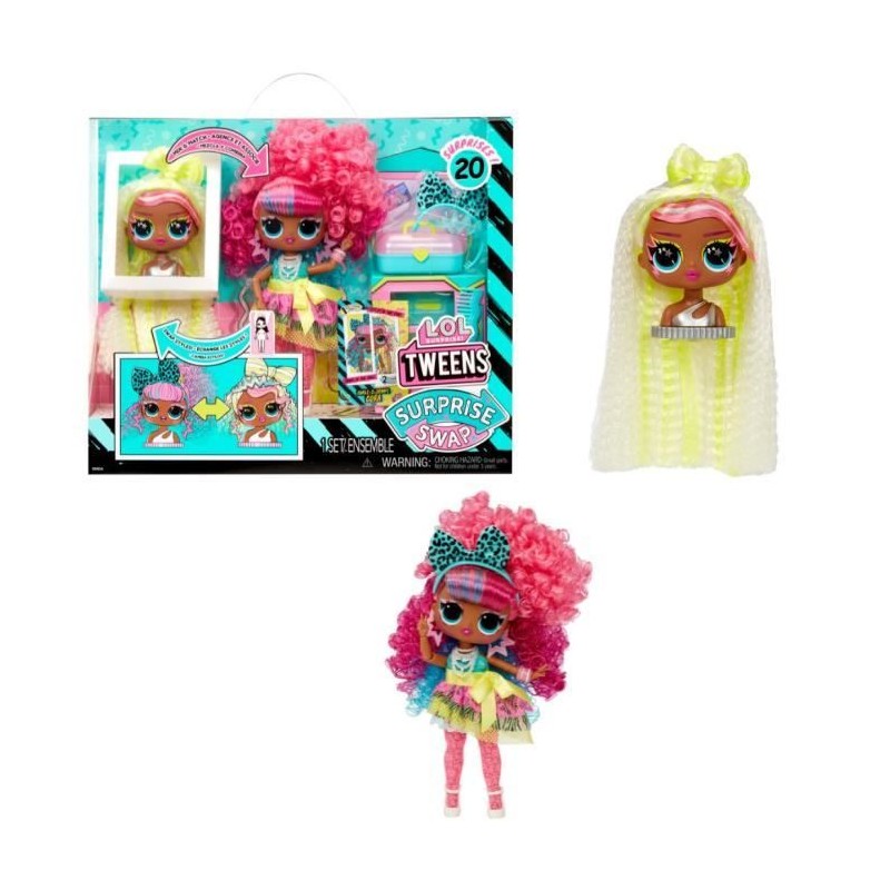 L.O.L. Surprise Tweens Surprise Swap Fashion Doll - Curls-2- Crimps Co L.O.L. Surprise Tweens Surprise Swap Fashion Doll - Curls-2- Crimps Co