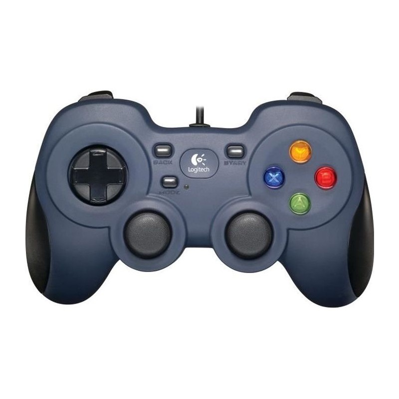 Manette PC - Logitech G - Gamepad F310 - Filaire - Bleu Manette PC - Logitech G - Gamepad F310 - Filaire - Bleu