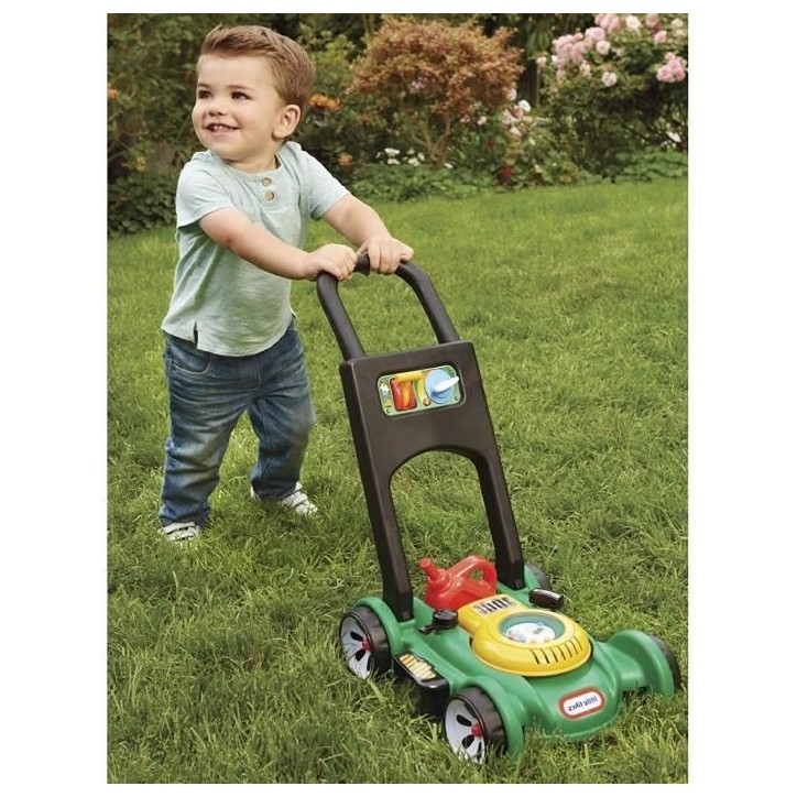 Little Tikes - Tondeuse a Gazon avec de nombreuses fonctions - Fonctionne sans piles -A partir de 6 mois