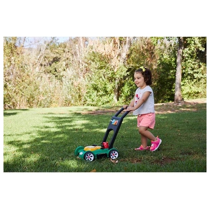 Little Tikes - Tondeuse a Gazon avec de nombreuses fonctions - Fonctionne sans piles -A partir de 6 mois