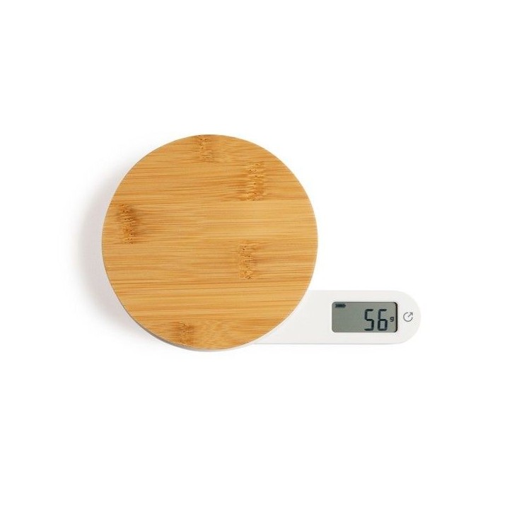 Balance de cuisine dynamo - LIVOO - DOM466 - Plateau bambou - Sans pile ni chargement - Max. 5 kg - 4 unités de mesure - Ecran Balance de cuisine dynamo - LIVOO - DOM466 - Plateau bambou - Sans pile ni chargement - Max. 5 kg - 4 unités de mesure - Ecran