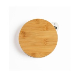 Balance de cuisine dynamo - LIVOO - DOM466 - Plateau bambou - Sans pil