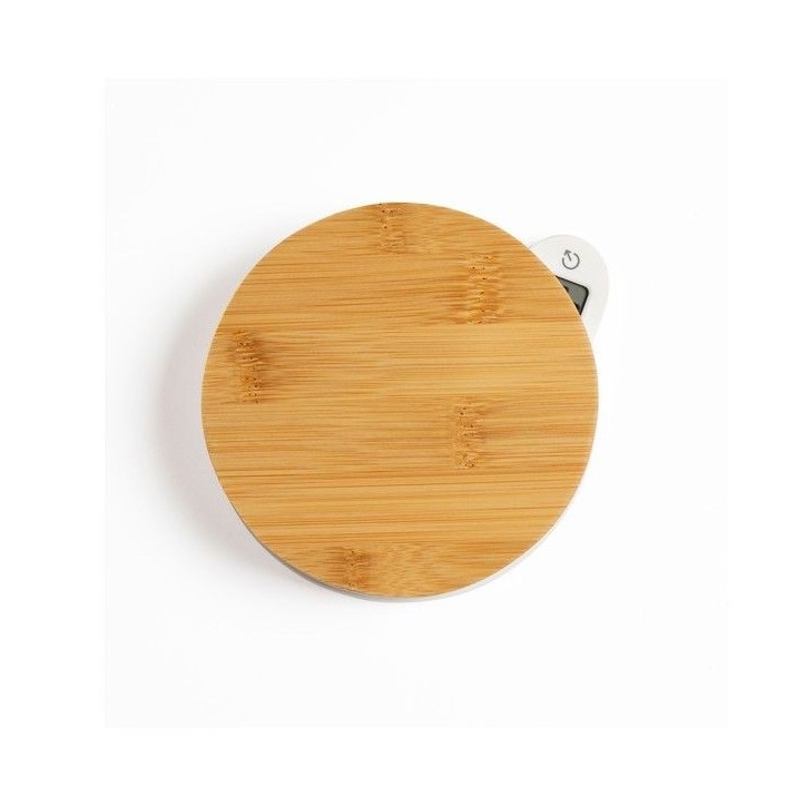 Balance de cuisine dynamo - LIVOO - DOM466 - Plateau bambou - Sans pile ni chargement - Max. 5 kg - 4 unités de mesure - Ecran Balance de cuisine dynamo - LIVOO - DOM466 - Plateau bambou - Sans pile ni chargement - Max. 5 kg - 4 unités de mesure - Ecran