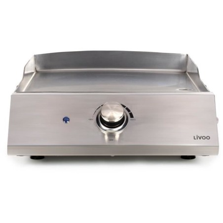 Plancha électrique inox - LIVOO - DOC292 - 2800W - Plaque amovible en