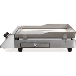 Plancha électrique inox - LIVOO - DOC292 - 2800W - Plaque amovible en