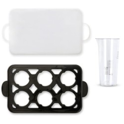 Cuiseur a oeufs - LIVOO - DOC290 - 400W - 6 oeufs - Acier inoxydable -