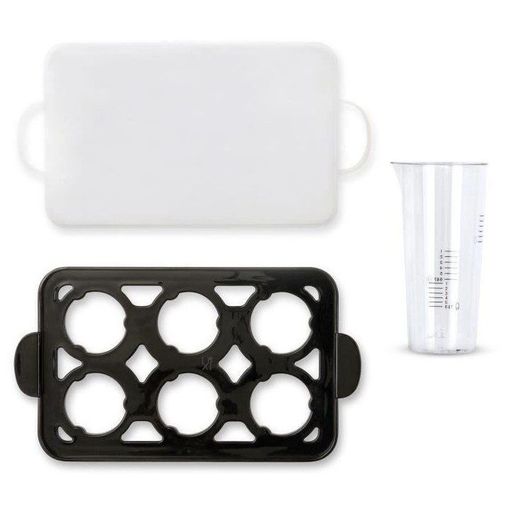 Cuiseur a oeufs - LIVOO - DOC290 - 400W - 6 oeufs - Acier inoxydable - Maintien au chaud - Support a oeufs, couvercle et verre d Cuiseur a oeufs - LIVOO - DOC290 - 400W - 6 oeufs - Acier inoxydable - Maintien au chaud - Support a oeufs, couvercle et verre d
