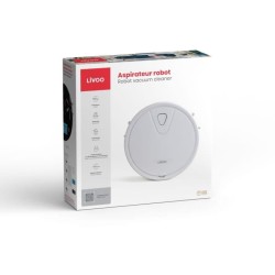 Aspirateur Robot - LIVOO DOH135 - 800 Pa - 70 min - 67 dB - 500 mL - B