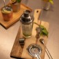 Set a cocktails - LIVOO - GS156 - 400 ml - Acier inoxydable - 1 shaker, 1 doseur, 1 cuillere, 1 passoire - Double graduation Set a cocktails - LIVOO - GS156 - 400 ml - Acier inoxydable - 1 shaker, 1 doseur, 1 cuillere, 1 passoire - Double graduation