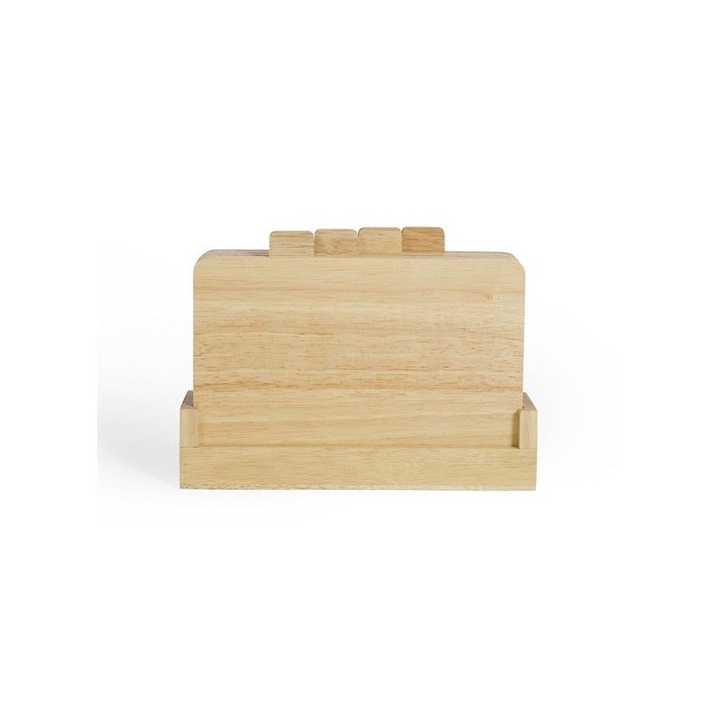 Set de 4 planches a découper - LIVOO - MES142 - Bois d'hévéa - Avec Set de 4 planches a découper - LIVOO - MES142 - Bois d'hévéa - Avec