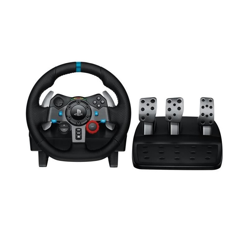 Volant de course et pédales G29 - Logitech G - Compatible PS5, PS4 et