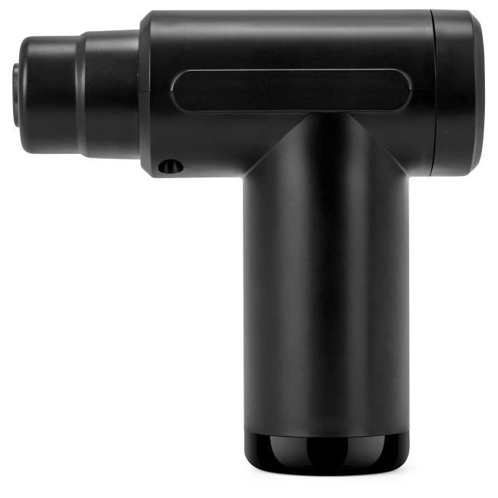 Pistolet de massage sans fil - LIVOO - DOS200 - 40 min - 4 tetes - 6 vitesses - Pochette de transport - Noir