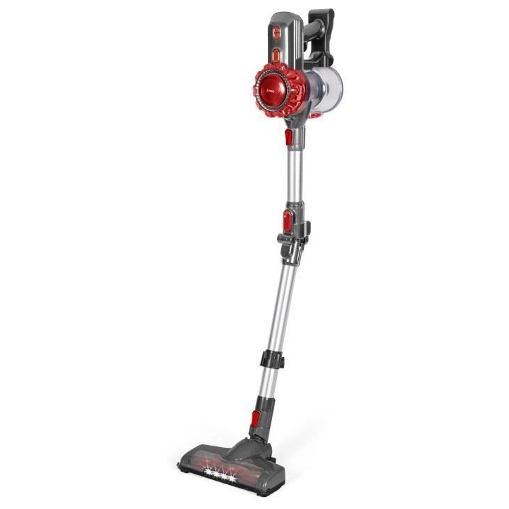 Aspirateur Balai sans fil FLEX - LIVOO DOH138 - 150 W - 10 kPa - 76 dB - Cyclonique - 2 vitesses - 0,55 L - Rouge Aspirateur Balai sans fil FLEX - LIVOO DOH138 - 150 W - 10 kPa - 76 dB - Cyclonique - 2 vitesses - 0,55 L - Rouge