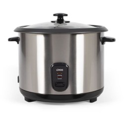 Cuiseur a riz et vapeur acier inoxydable - LIVOO - DOC293 - 1000W - 2,