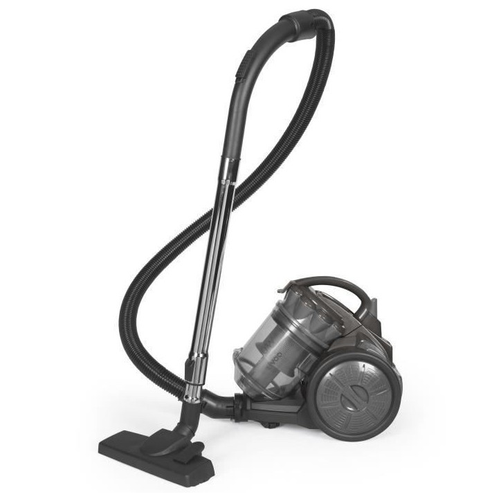 Aspirateur Multi-cyclonique sans sac - LIVOO - DOH136G - 700 W - 16 kPa - 78 dB - 3 L - Filtre lavable - Gris Aspirateur Multi-cyclonique sans sac - LIVOO - DOH136G - 700 W - 16 kPa - 78 dB - 3 L - Filtre lavable - Gris
