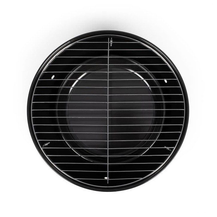 Barbecue a charbon portable - LIVOO - DOC301 - ø34 cm - Grille chromé - Hauteur 18 cm - Poignées - Loquets de sécurité Barbecue a charbon portable - LIVOO - DOC301 - ø34 cm - Grille chromé - Hauteur 18 cm - Poignées - Loquets de sécurité