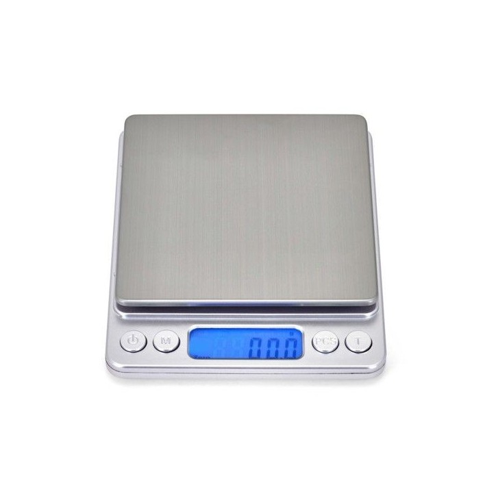 Balance de précision électronique - LIVOO - DOM474 - Plateau acier inoxydable - Max. 500g - 6 unités de mesure - Ecran LCD Balance de précision électronique - LIVOO - DOM474 - Plateau acier inoxydable - Max. 500g - 6 unités de mesure - Ecran LCD