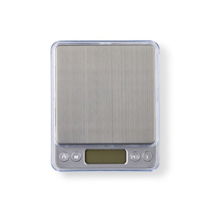 Balance de précision électronique - LIVOO - DOM474 - Plateau acier inoxydable - Max. 500g - 6 unités de mesure - Ecran LCD Balance de précision électronique - LIVOO - DOM474 - Plateau acier inoxydable - Max. 500g - 6 unités de mesure - Ecran LCD