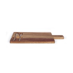 Plateau a fromage - LIVOO - MEC138 - Bois d'acacia FSC - 38 x 20 cm -