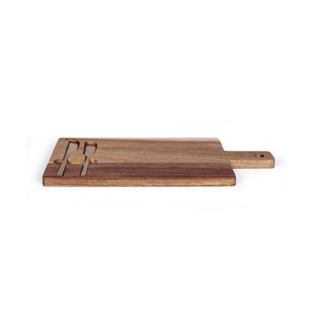 Plateau a fromage - LIVOO - MEC138 - Bois d'acacia FSC - 38 x 20 cm -