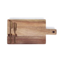 Plateau a fromage - LIVOO - MEC138 - Bois d'acacia FSC - 38 x 20 cm -