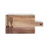 Plateau a fromage - LIVOO - MEC138 - Bois d'acacia FSC - 38 x 20 cm -