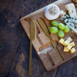 Plateau a fromage - LIVOO - MEC138 - Bois d'acacia FSC - 38 x 20 cm -