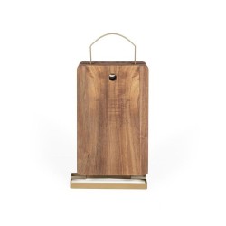 Set de 4 planches a découper - LIVOO - MES152 - Bois acacia FSC - 22
