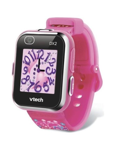 VTECH - Kidizoom Smartwatch Connect DX2 Rose - Montre Photos et Vidéos