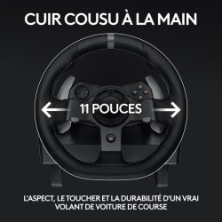 Volant de course et pédales G920 - Logitech G - Compatible Xbox serie